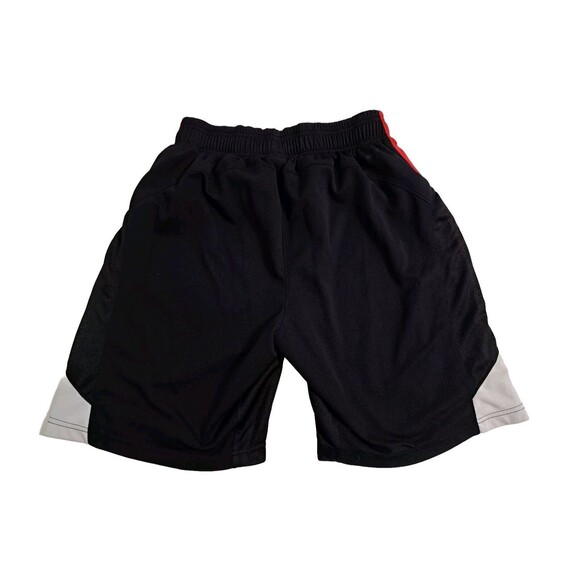 Toronto Raptors Men's Large Adidas Basketball Gym Shorts Black Red White NBA - Picture 7 of 10